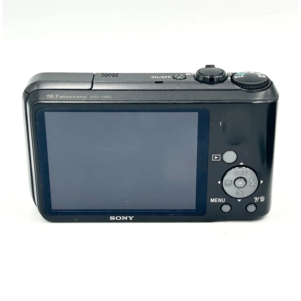 Sony Cyber-shot DSC-H90 Digital Camera Black 16.1MP 16x Optical Zoom Bundle EUC